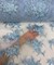 Baby Blue Sequin Embroidered Lace Fabric by the Yard, 54" Wide Floral Mesh Lace with Double Scalloped Edges